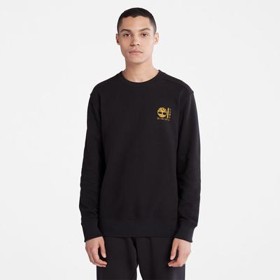 Timberland Photographic Crewneck Tişörtü Erkek Siyah | TR-3160N