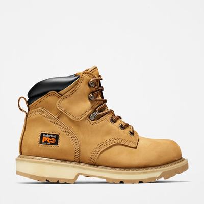 Timberland Pit Boss 6" Steel Burunlu Iş Botu Erkek Kahverengi | TR-1680Y