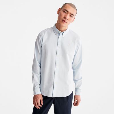 Timberland Pleasant River Slim Oxford Gömlek Erkek Açık Mavi | TR-6157S