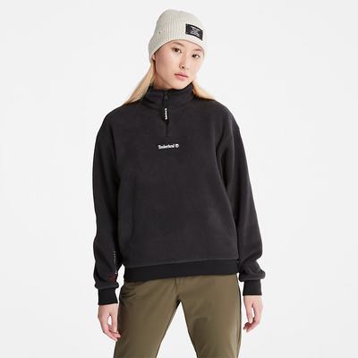 Timberland Polartec® Funnel-neck Fleece Ceket Kadın Siyah | TR-6719G