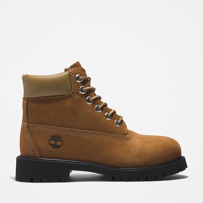 Timberland Premium 6 Inch Bot Çocuk Kahverengi | TR-0492V