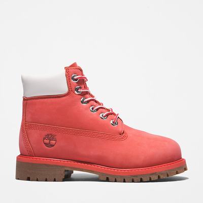 Timberland Premium 6 Inch Bot Çocuk Pembe | TR-7136X