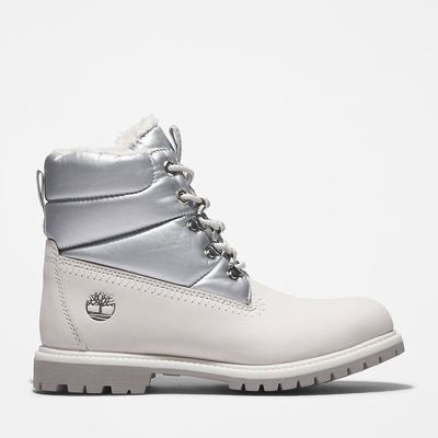 Timberland Premium 6 Inch Puffer Kışlık Bot Kadın Beyaz | TR-8915R