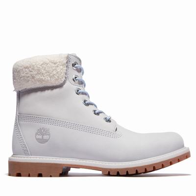 Timberland Premium 6-Inch Waterproof Bot Kadın Gri | TR-2943U