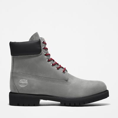 Timberland Premium® 6 Inch Bot Erkek Gri | TR-4195X