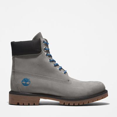 Timberland Premium® 6 Inch Bot Erkek Gri | TR-9025L