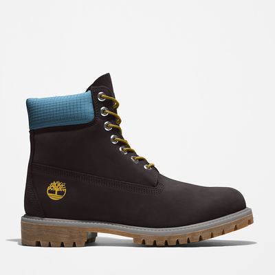 Timberland Premium® 6 Inch Bot Erkek Siyah Mavi | TR-7410A