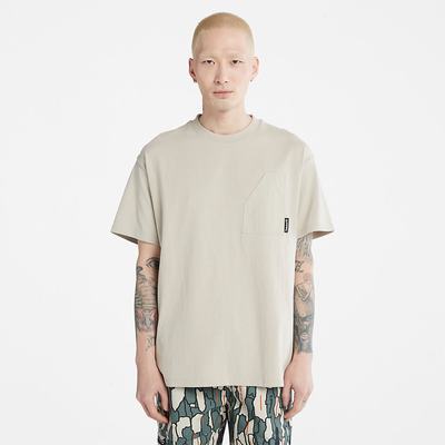 Timberland Progressive Utility Pocket Tişört Erkek Açık Gri | TR-7815P