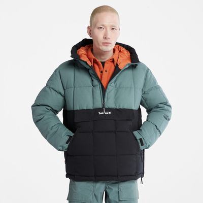 Timberland Progressive Utility Puffer Ceket Erkek Yeşil Siyah | TR-4062Y