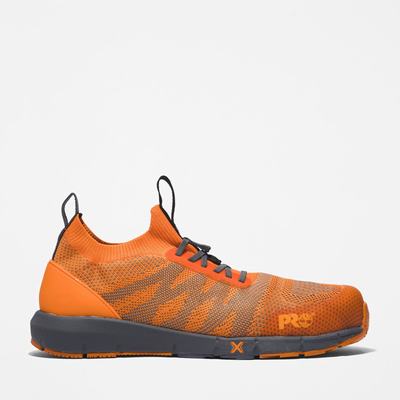 Timberland Radius Composite Burunlu İş Sneaker İş Ayakkabısı Erkek Turuncu Gri | TR-0549G