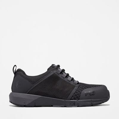 Timberland Radius Composite Burunlu İş Sneaker İş Ayakkabısı Kadın Siyah | TR-8906Q