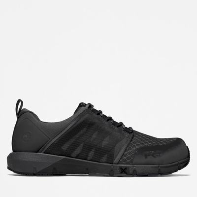 Timberland Radius Composite Burunlu İş Sneaker İş Ayakkabısı Erkek Siyah Gri | TR-9285P