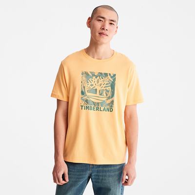 Timberland Refibra™ Graphic Tişört Erkek Turuncu | TR-3791C