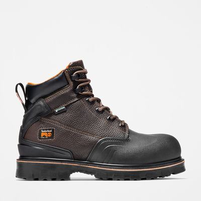 Timberland Rigmaster 6" Steel Burunlu Waterproof Iş Botu Erkek Kahverengi | TR-4362A