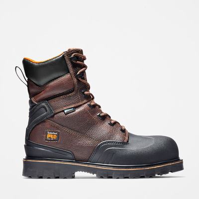 Timberland Rigmaster 8" Steel Burunlu Waterproof Iş Botu Erkek Kahverengi | TR-3965J