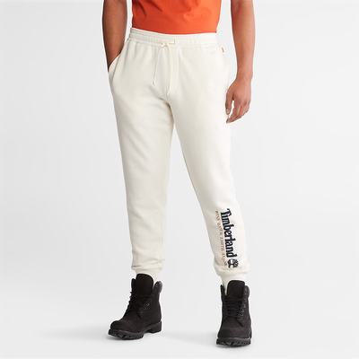 Timberland Rüzgâr, Su, Earth, and Sky™ Sweatpants Pantolon Erkek Beyaz | TR-3947M