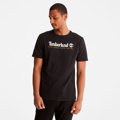 Timberland Rüzgâr, Su, Earth and Sky™ Tişört Erkek Siyah | TR-0481P