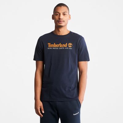Timberland Rüzgâr, Su, Earth and Sky™ Tişört Erkek Lacivert | TR-1806T