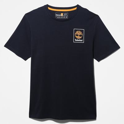 Timberland Rüzgâr, Su, Earth and Sky™ Tişört Erkek Lacivert | TR-5306R