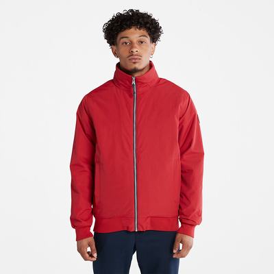 Timberland Sailor Bomber Ceket Erkek Kırmızı | TR-9607L