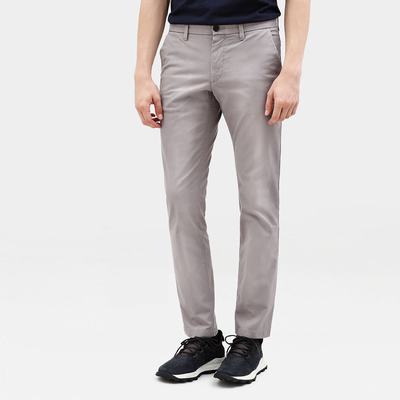 Timberland Sargent Lake Slim-Fit Chinos Pantolon Erkek Gri | TR-7035P