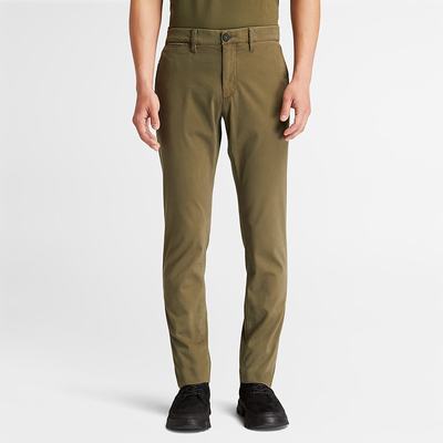 Timberland Sargent Lake Ultrastretch Chinos Pantolon Erkek Koyu Yeşil | TR-2981X