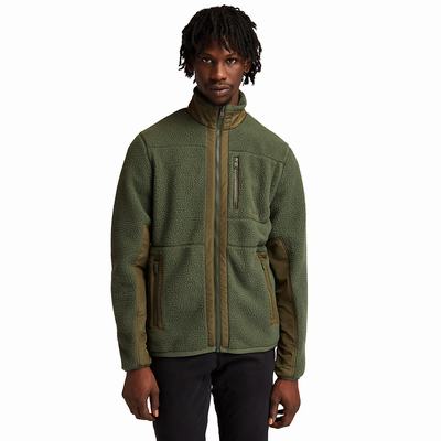 Timberland Sherpa Polar Ceketler Erkek Koyu Yeşil | TR-1473V
