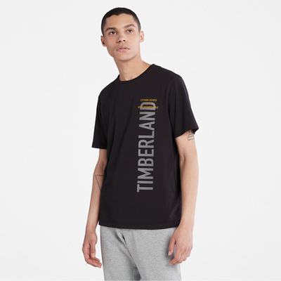 Timberland Side-logo Tişört Erkek Siyah | TR-2317N