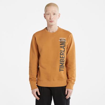 Timberland Side-logo Tişörtü Erkek Açık Kahverengi | TR-1386X