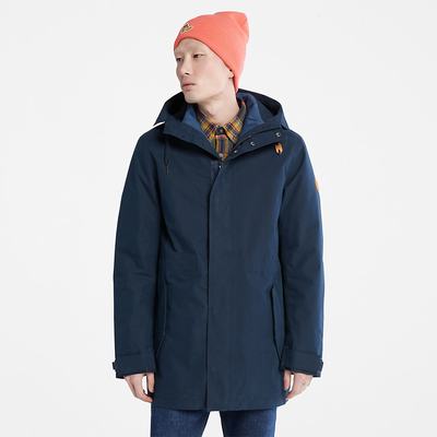 Timberland Snowdon Peak 3-in-1 Waterproof Parka Ceketler Erkek Lacivert | TR-9765F