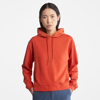 Timberland Solid-colour Kapüşonlu Sweatshirt Kadın Turuncu | TR-0965H