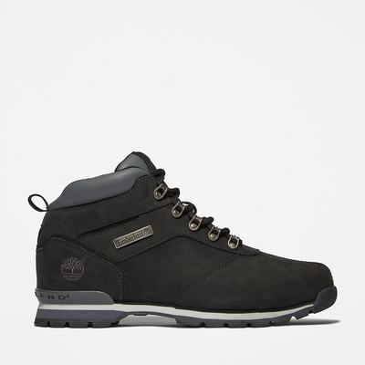 Timberland Splitrock Nubuck Mid Hiker Yürüyüş Botu Erkek Siyah | TR-7190Q