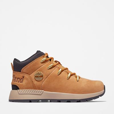 Timberland Sprint Trekker Mid Yürüyüş Botu Çocuk Sarı | TR-6713V