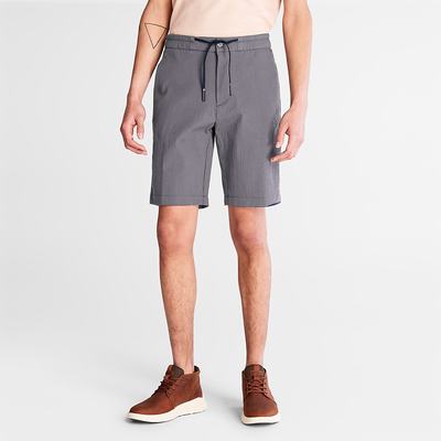 Timberland Squam Lake Seersucker Şort Erkek Koyu Gri | TR-8604C