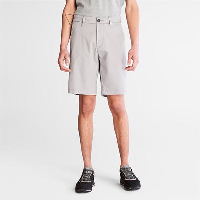 Timberland Squam Lake Stretch Chino Şort Erkek Açık Gri | TR-6015T