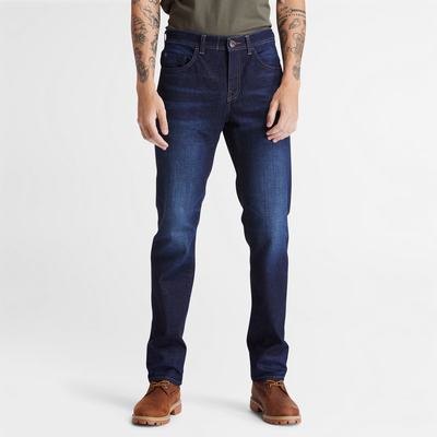 Timberland Squam Lake Stretch Kot Pantolon Erkek Koyu Mavi | TR-2946K