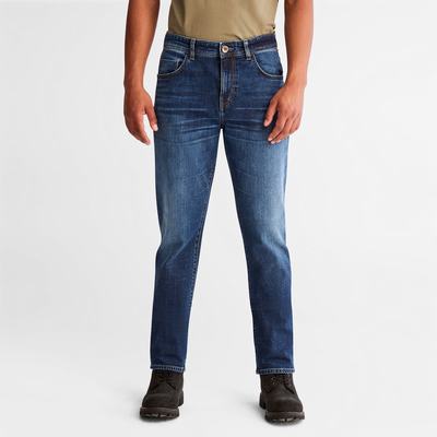 Timberland Squam Lake Stretch Kot Pantolon Erkek Mavi | TR-3145Z