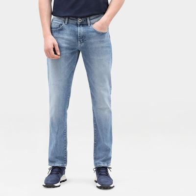Timberland Squam Lake Stretch Kot Pantolon Erkek Açık Mavi | TR-8921K