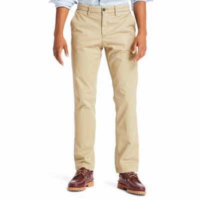 Timberland Squam Lake Twill Chinos Pantolon Erkek Bej Rengi | TR-0469E