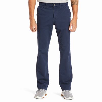 Timberland Squam Lake Twill Chinos Pantolon Erkek Lacivert | TR-4305U