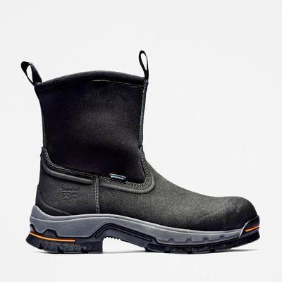 Timberland Stockdale Pull On Alloy Burunlu Waterproof Iş Botu Erkek Siyah | TR-0856K