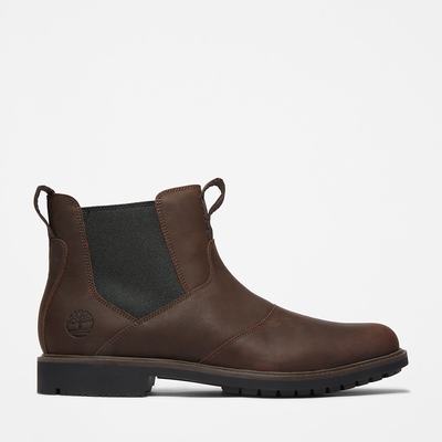 Timberland Stormbucks Chelsea Chelsea Bot Erkek Koyu Kahverengi | TR-9871F