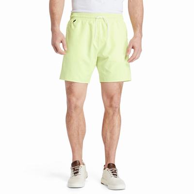Timberland Sunapee Lake Solid-colour Swim Şort Erkek Açık Yeşil | TR-3869M