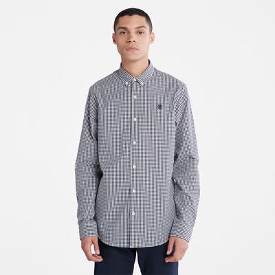 Timberland Suncook River Gingham Gömlek Erkek Lacivert | TR-9564N