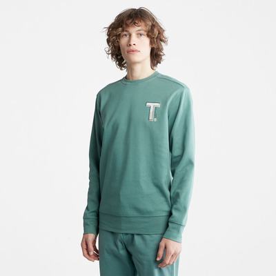 Timberland Sweatshirt with TimberFresh™ Teknolojileri Tişörtü Erkek Yeşil | TR-1925G