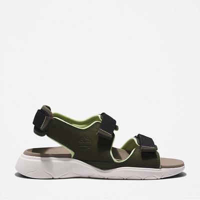 Timberland TBL® Whitehaven Backstrap Sandalet Erkek Koyu Yeşil | TR-0948A