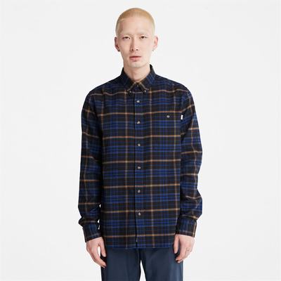 Timberland Tartan Shirt with SolucellAir™ Teknolojileri Gömlek Erkek Siyah | TR-7521B