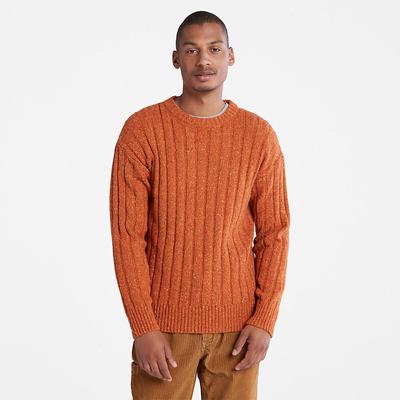 Timberland Textured Crewneck Süveter Erkek Turuncu | TR-6791W