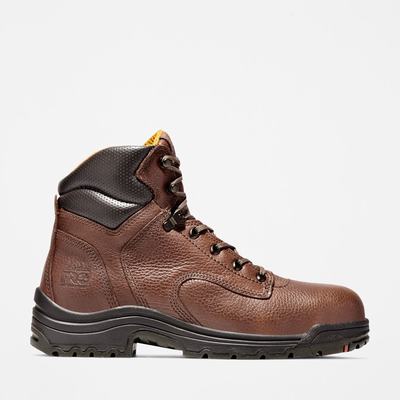 Timberland TiTAN 6" Alloy Burunlu Iş Botu Erkek Kahve | TR-3786S