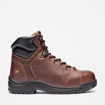 Timberland TiTAN 6" Alloy Emniyet Burunlu Iş Botu Erkek Kahverengi | TR-6573L